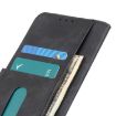 Samsung Galaxy XCover7 Pro Leather Flip Case - Black Retro Texture - 5