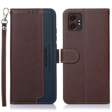 Samsung Galaxy XCover7 Pro Leather RFID Case (Brown) - 1