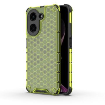 Shockproof Honeycomb Case for Redmi A5/Poco C71 (Green) - 1