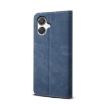 Samsung Galaxy A07 Denim Texture Flip Leather Case (Blue) - 3