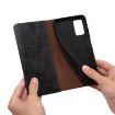 Samsung Galaxy A07 Leather Case - Oil Wax Crazy Horse Texture (Black) - 6