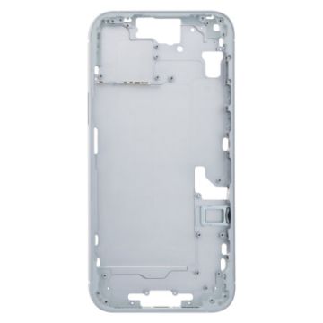 iPhone 15 Plus Frame Bezel with Keys + Tray, US Version (Blue) - 1