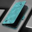 Samsung Galaxy A17 5G Green Embossed Leather Phone Case - 3