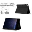Samsung Galaxy Tab A7 2020 T500 Honeycomb Leather Case (Black) - 4