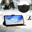 Ulefone Note 18 Ultra 5G Black RFID Leather Phone Case Smile Embossing - 5
