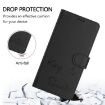 Ulefone Note 18 Ultra 5G Black RFID Leather Phone Case Smile Embossing - 6