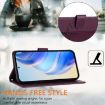 Ulefone Note 18 Ultra 5G Violet RFID Leather Phone Case - 5