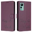 Ulefone Note 14 Violet RFID Leather Case with Smile Embossing - 3