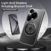 Huawei Pura 80 Pro+ 5G Frosted Metal Phone Case with Holder - 2
