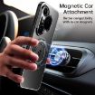 Huawei Pura 80 Pro+ 5G Frosted Metal Phone Case with Holder - 5