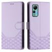 Ulefone Note 14 Honeycomb Emboss RFID Leather Case (Light Purple) - 2