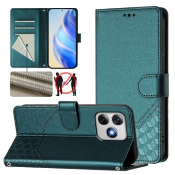 Ulefone Note 18 Ultra Peacock Green RFID Leather Phone Case - 1