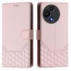TCL 605/60 SE Pink Honeycomb RFID Leather Phone Case - 2