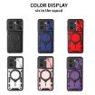 Redmi A5 4G Camshield Magnetic Holder Case, Blue, 173.3mm CD Texture - 2