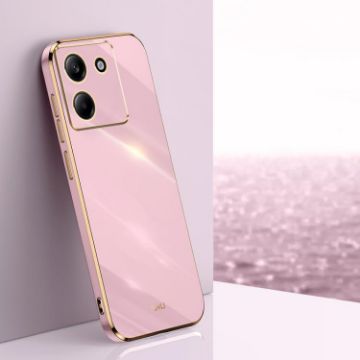 XINLI Cherry Purple 6D TPU Case for Xiaomi Poco M7 Pro 5G - 1