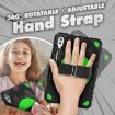 Galaxy Tab S10+/S9+ FE Spider Grip Stand Case (Black Green) - 3