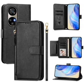 Ulefone Note 17 Pro Leather Wallet Case - Multi-Card Slots (Black) - 1