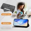Ulefone Note 17 Pro Leather Wallet Case - Multi-Card Slots (Black) - 3