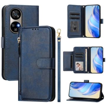 Ulefone Note 17 Pro Leather Wallet Phone Case, Multi-Card, Blue - 1