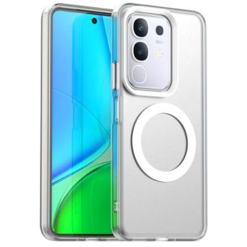 Vivo Y29 4G White Candy Magsafe PC TPU Hybrid Phone Case - 1