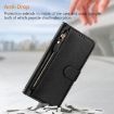 OPPO A5x 5G/4G Multi-Card Leather Wallet Phone Case (Black) - 6