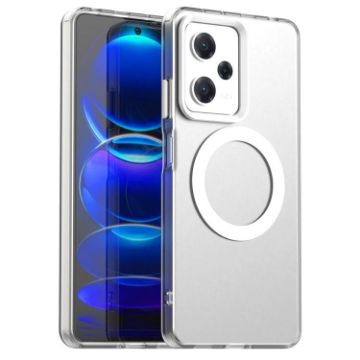 Redmi Note 12 Pro 5G White Magsafe PC TPU Hybrid Case - 1
