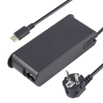 95W USB-C Laptop Power Adapter for Lenovo, EU Plug - 1