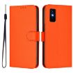 Infinix GT 30 Pro Orange Leather Phone Case with Lanyard - 2