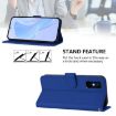 Infinix GT 30 Pro Dark Blue Leather Phone Case with Lanyard - 3