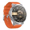 LEMFO K66 Smart Watch, 1.85" Bluetooth, Heart Rate/Blood Oxygen, Orange - 2