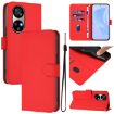 Ulefone Note 17 Pro Red Leather Case with Lanyard - Skin Feel - 1