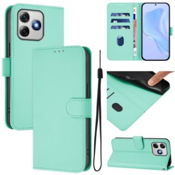 Ulefone Note 18 Ultra Mint Green Leather Case with Lanyard - 1