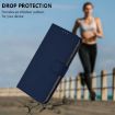 Ulefone Note 18 Ultra Navy Blue Leather Phone Case with Lanyard - 6