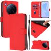 Tecno Camon 40 Premier Red Leather Phone Case with Lanyard - 1