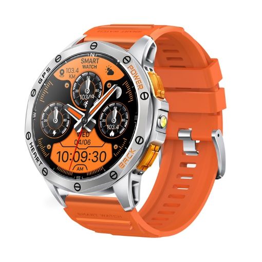 LEMFO K67 AMOLED GPS Smart Watch, Bluetooth Call & Health Monitor - 1
