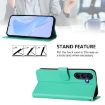Galaxy A17 5G Green Leather Case with Lanyard - 3