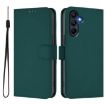 Galaxy A17 5G Dark Green Leather Case with Lanyard - 2