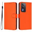 OPPO A5 5G/A3 Pro 5G Leather Case with Lanyard (Orange) - 2