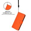 OPPO A5 5G/A3 Pro 5G Leather Case with Lanyard (Orange) - 6