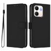 OPPO A5X 4G/5G Leather Phone Case with Lanyard (Black) - 2