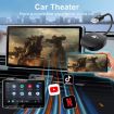 Wired to Wireless CarPlay Adapter - USB Interface, Square (White) - 4
