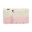 Ricoh GR III White Pink Silicone Protective Case - 1