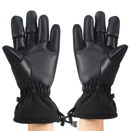 STARTRC XL Black Universal Drone Remote Control Warm Photography Gloves - 1