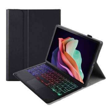 Huawei MatePad SE 10.4 Keyboard Case: Backlight, Touchpad, Black - 1