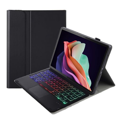 Huawei MatePad SE 10.4 Keyboard Case: Backlight, Touchpad, Black - 1