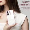 OPPO A5x 5G Gold Transparent Plating Fine Hole Case - 4