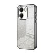 OPPO A5x 5G Glitter Electroplated Gradient Case (Black) - 1