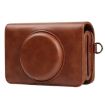 Kodak Mini Shot2 Retro/C210R Camera PU Leather Case with Strap - 3