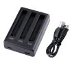 Fast Charger for Insta360 One X2 - Tri-Slot Batteries (Black) - 2