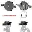 BEXIN QJ-08 Panoramic Rotary Quick Release Clamp Base Mount - 4